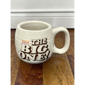 DUNKIN' DONUTS " The Big One! " Vintage Ceramic Coffee Cup Mug